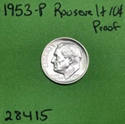 1953-P Roosevelt Dime 10c Proof Low Mintage 90% Silver