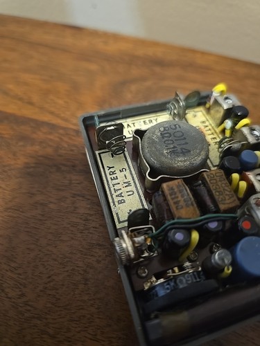 Toshiba 6TP-354 Transistorradio im Originalkoffer - für Ersatzteile/nicht funktionsfähig - Bild 14 von 22