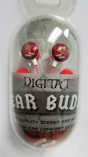 Flying Hearts Ear Buds In-Ear Kopfhörer Digitat Concepts DCFH002 Pink - Bild 5 von 6