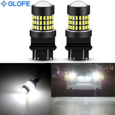 2X 3157 3057 LED Reverse Backup Light Bulbs 6000K White Super Bright Plug&Play