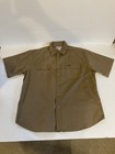 4  Carhartt Mens cotton Heavy Long Sleeve Button Up Collared Shirt Size  XL
