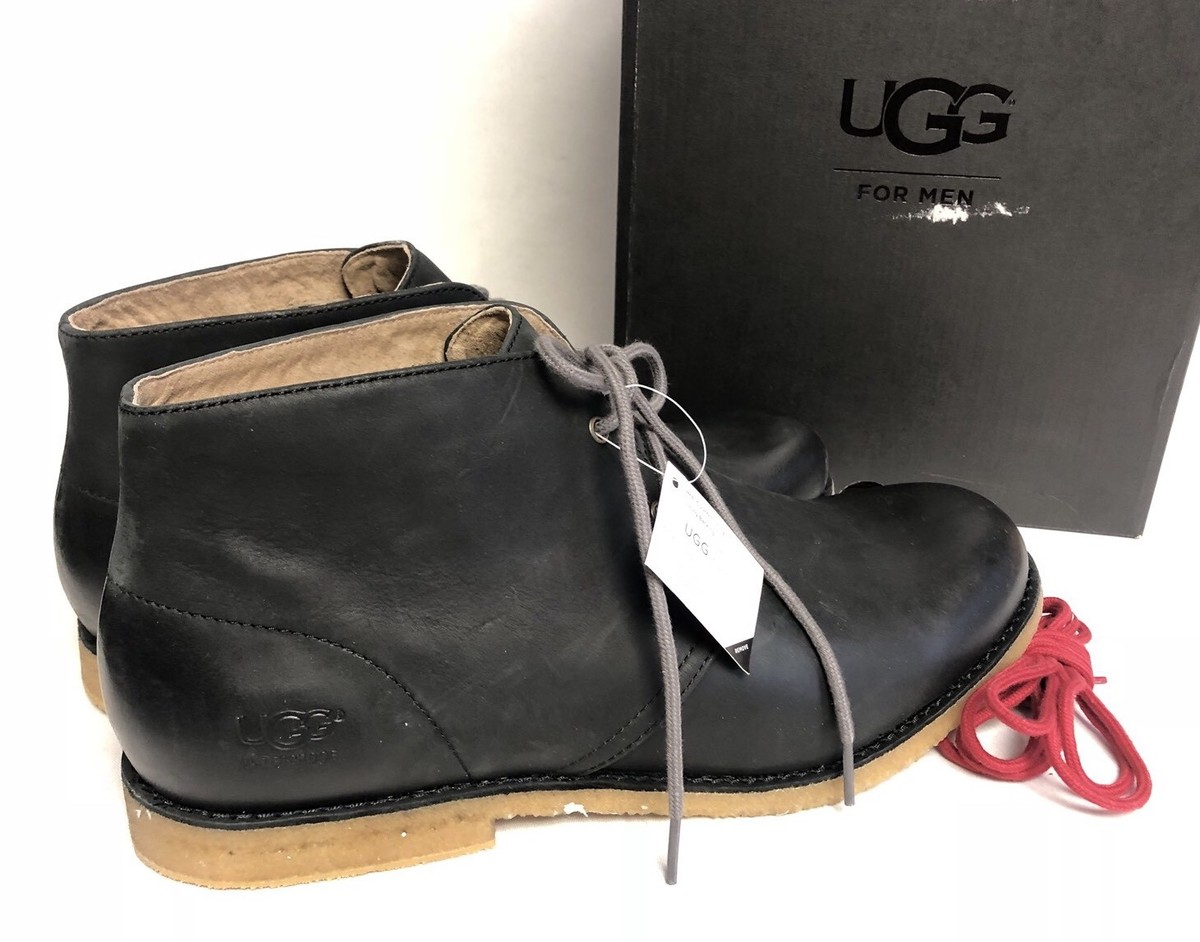 UGG Australia Leighton Leather WP Waterproof Desert Boots  display picture 3