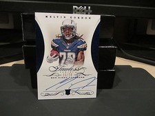 Panini Flawless Blue Rookie On Card Autograph Chargers Melvin Gordon 16/20  2015
