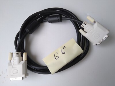 6ft DVI Male to Male 19pin Cable Cord Connects Monitor to Computer Video