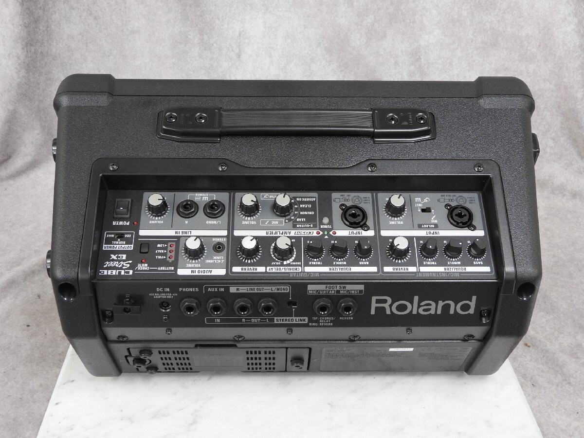 その他 Roland Cube Street Amazon.com: Roland Cube Street EX 4-Channel 50-Watt Battery