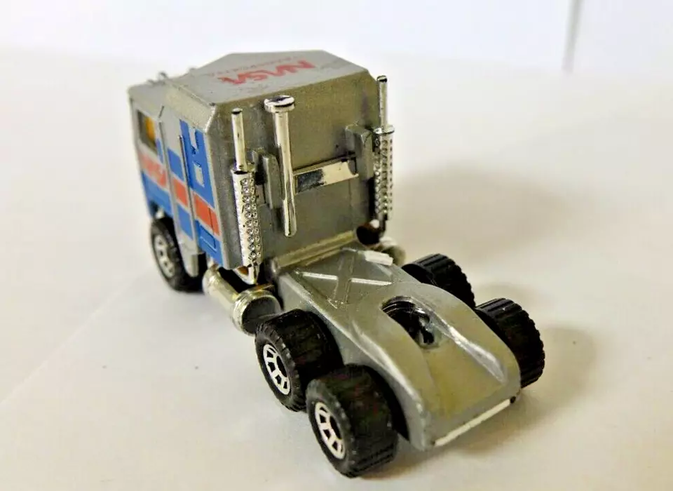 Vintage 1981 Matchbox Convoy Kenworth NASA Silver Transporter Lesney England - Image 3 of 4