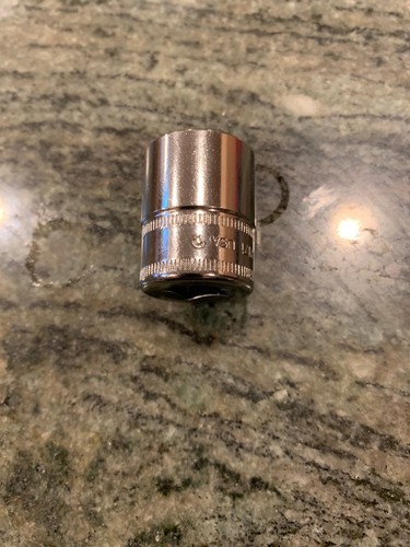 Snap-On fsm171 17mm 3/8" drive metric 6 point shallow chrome socket - Picture 7 of 7