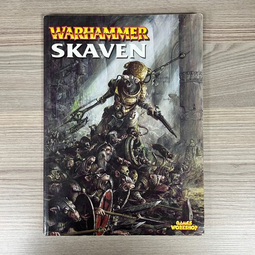SKAVEN WARHAMMER FANTASY BATTLE SOFTBACK ARMY SUPPLEMENT BOOK 2002 RATMEN WFB