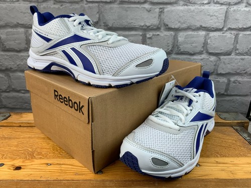 REEBOK LADIES UK 5 EU 38 TRIPLEHALL 5.0 MESH RUNNING TRAINER BLUE WHITE M |  eBay