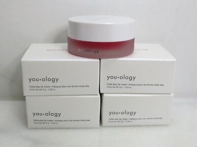 YOUNIQUE YOUOLOGY HOLLY-DAY LIP MASK 0.28 OZ - SET OF 4
