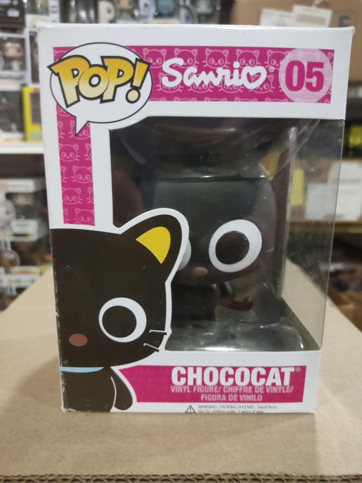 Funko Pop! Vinilo Sanrio Hello Kitty #5 Chococat Nuevo + Abovedado