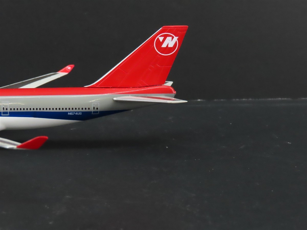 1/500 NORTHWEST ダイキャスト BOEING 747-400 1/500 Northwest Diecast Boeing 747-400 | eBay - 航空機