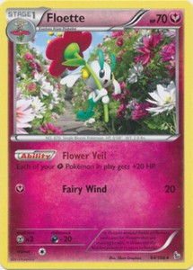 Floette - 64/106 - Rare x1 - Lightly Played - XY Flashfire