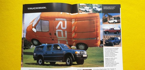 Ford Ranger 4x4 Regular Double Cab Super car catalogue brochure August 2001 MINT - Picture 4 of 6