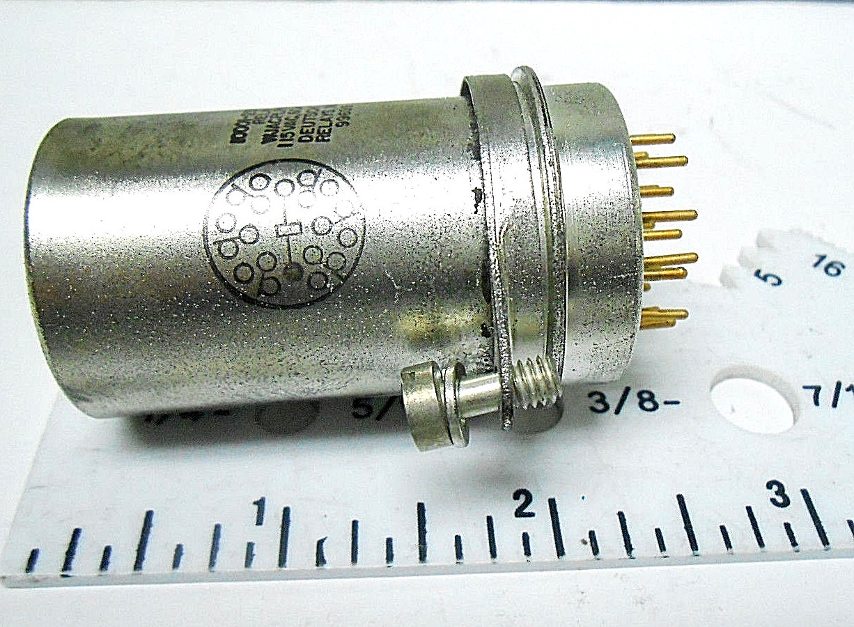 WJACPLP6PX4 DEUTSCH RELAY 115 VAC / 60400 HERTZ / 1 AMP / 28 VDC NEW