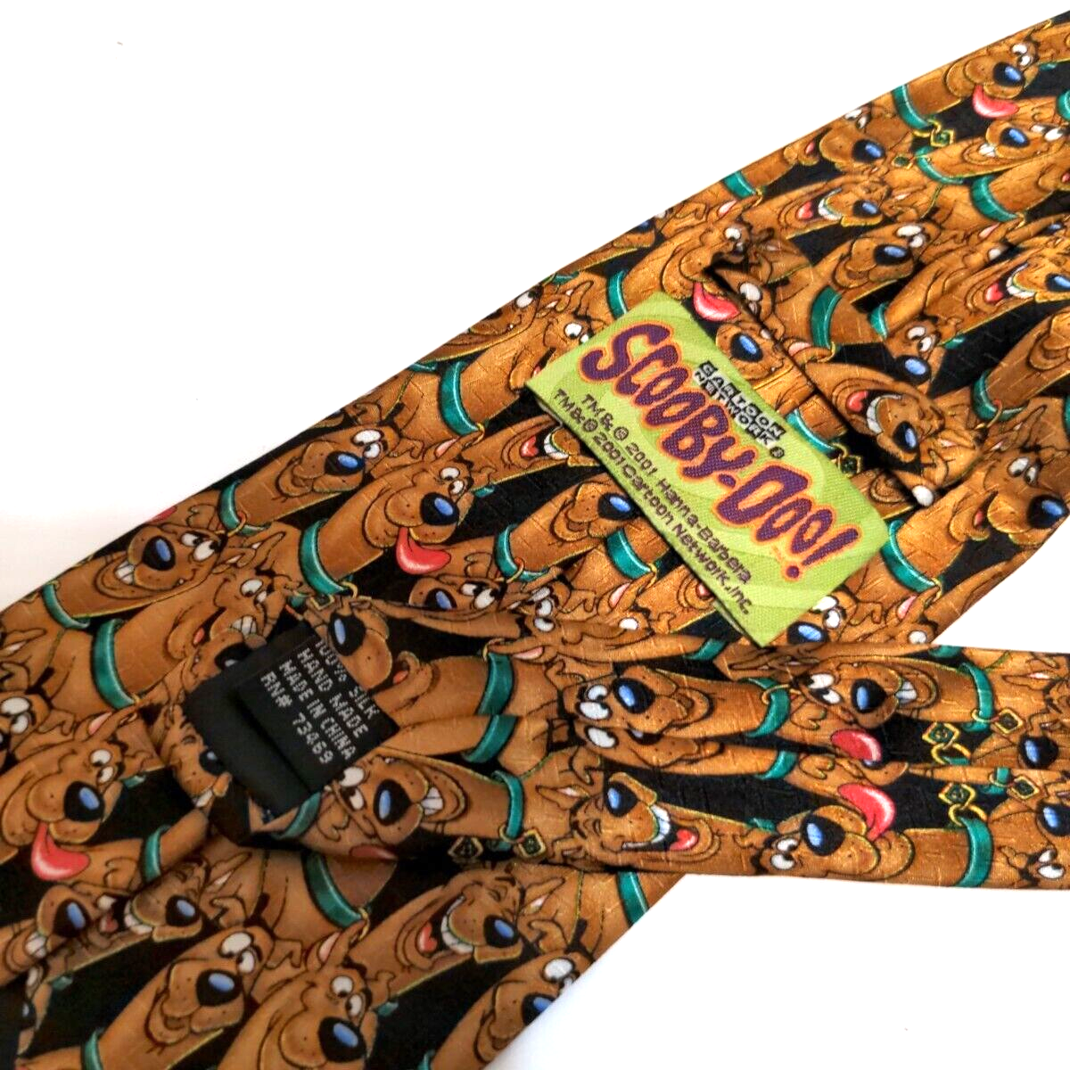 Scooby-Doo Silk Neck Tie Cartoon Network 2001 4
