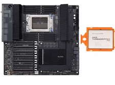 AMD threadripper pro 5995wx CPU  Asus Pro WS WRX80E-SAGE SE WIFI Motherboard