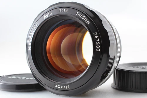 【 MINT 】 Nikon Nikkor-S.C Auto Non Ai 55mm f/1.2 Standard MF Lens from Japan