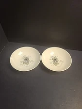 Set of 2 Vintage Stetson Marcrest Gay 90's Ceramic Berry Dessert Bowl