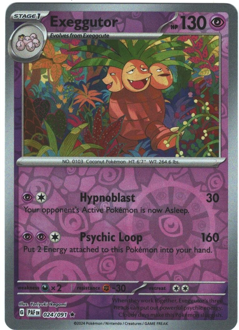Exeggutor Pokémon TCG Cards for sale | eBay