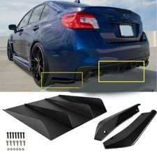 For Subaru Wrx Sti 05-21 Rear Spats Splitter Bumper Lip Diffuser Canards Spoiler