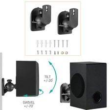 Supporto altoparlante supporto a parete kit per Logitech Z906 Surround Audio