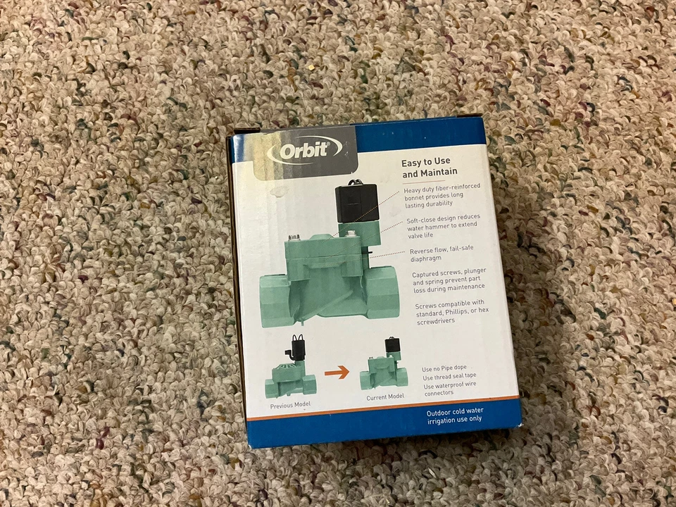 New Orbit 1" Heavy Duty In-line Sprinkler Valves Model 57280 - Image 2 of 3
