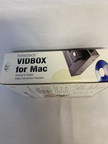 Honestech Vidbox For Mac Analog to Digital Video Conversion Solution NIB Sealed - Picture 4 of 6