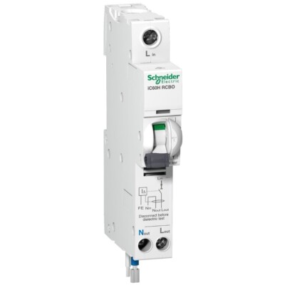 Schneider Acti9 45A iC60H RCBO PoN Fehlerstromschalter (A9D56845)