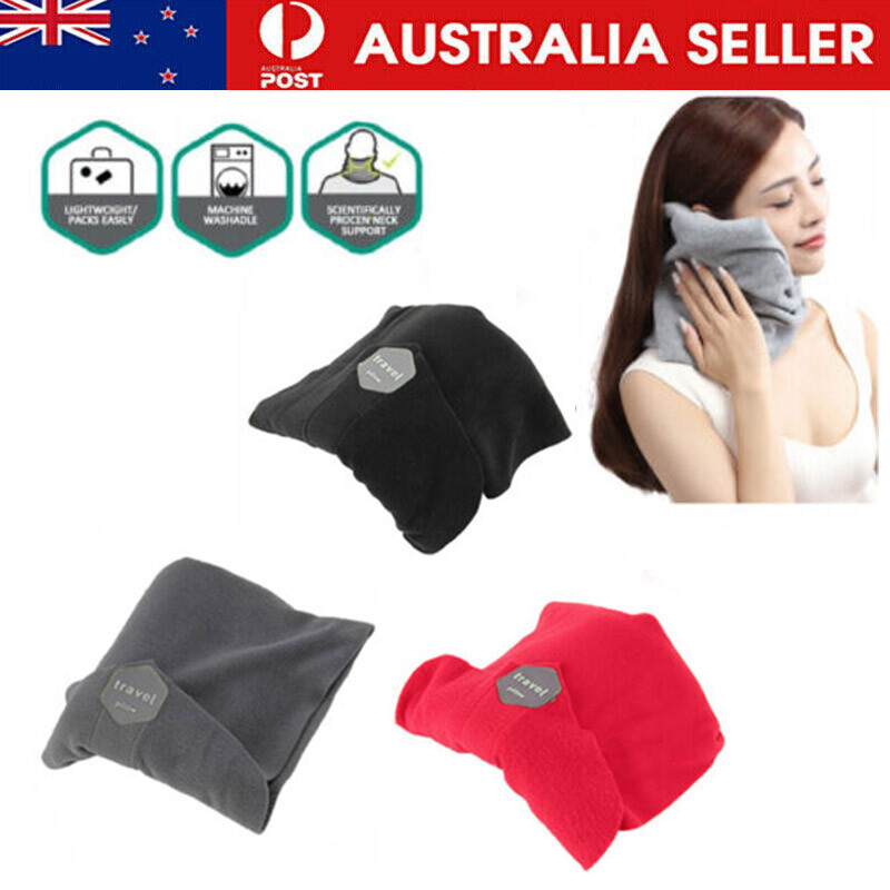 Portable Travel Neck Pillows Collar Brace Soft Support Pillow for