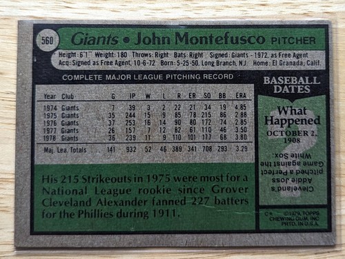1979 Topps Baseballkarten unterschiedliche Bedingungen. Siehe Fotos. Rabatte verfügbar - Bild 122 von 144
