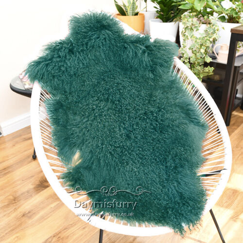 1 Pelt Mongolian Lambskin Rug, Sheepskin Rug (Single) - Picture 3 of 4