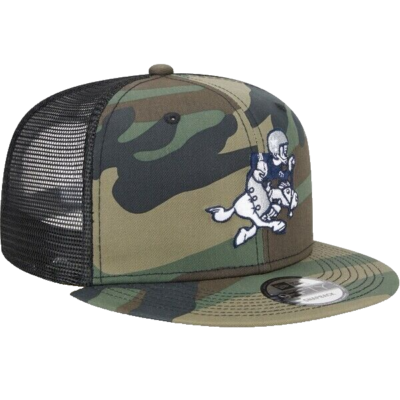 DALLAS COWBOYS NFL NEW ERA 9FIFTY RETRO JOE CAMO TRUCKER MESH