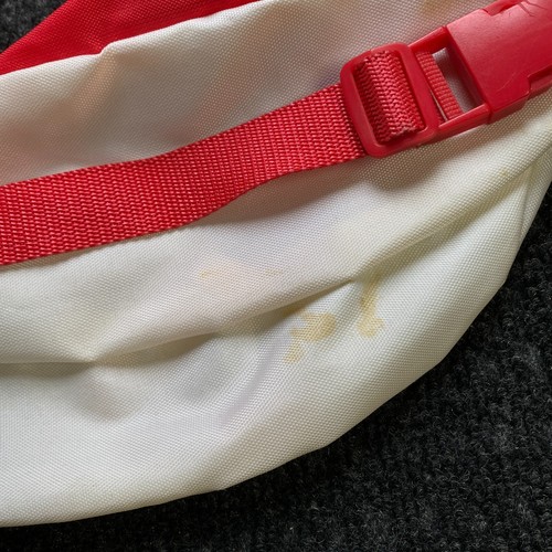 Vintage Sanrio Fanny Pack Hip Waist Belly Bag 80’s 90s Fish Beige Pink - Picture 6 of 7