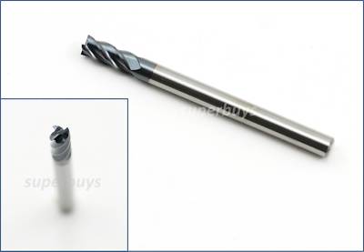 4mm 4 Flute Carbide Tungsten HRC45 Cutting End Mill CNC Router Drill Bit HSS Saw