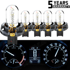 Cuadro de manómetros LED bombillas de tablero BLANCO para camioneta Chevy GMC 1988-1991 C/K