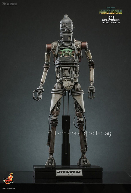 ホットトイズ　マンダロリアン　IG-12 & Accessories Set IG-12 with Accessories Sixth Scale Figure Set by Hot Toys