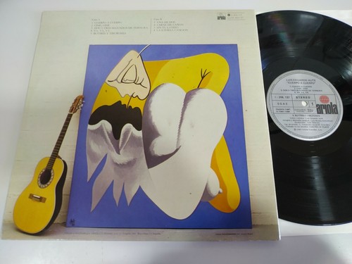 Luis Eduardo Aute Cuerpo A Cuerpo 1984 Ariola - LP Vinyle 12" Très bon état/très bon état - Photo 4 sur 7