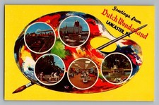 Lancaster Pennsylvania PA Dutch Wonderland Castle Gift Shop Postcard 1963