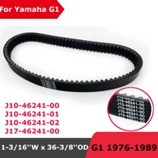 Clutch Drive Belt For Yamaha 1976-1989 G1 2 Cycle Gas Golf Cart J10-46241-00
