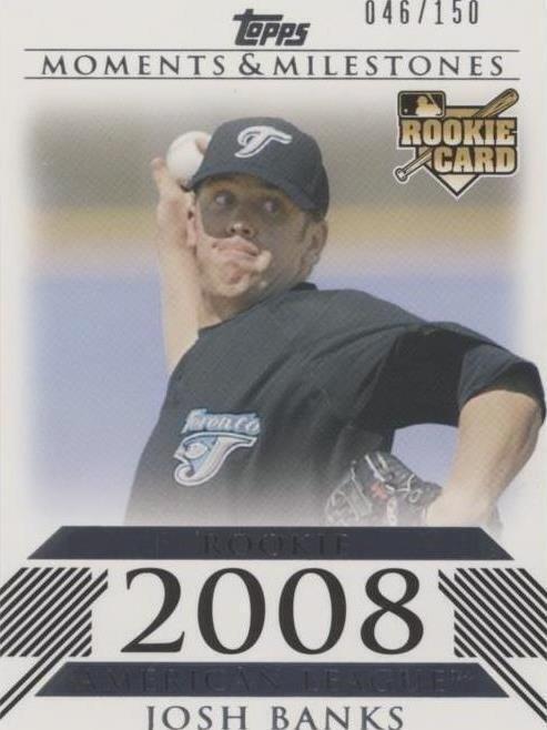 2008 Topps Moments & Milestones - Josh Banks #175 - 1 of 1
