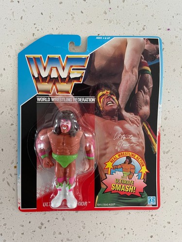 WWF Hasbro Ultimate Warrior Series 1 MOC...