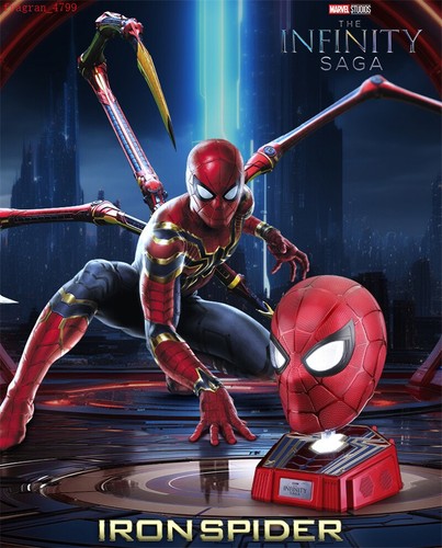 The Infinity Saga Iron Spider Man Helm Maske 1:1 Wearable Collection Spielzeug Geschenk - Bild 6 von 25