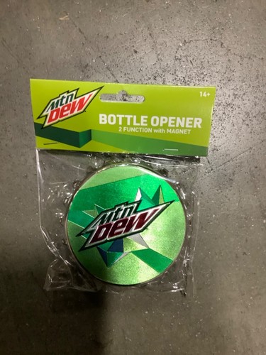 2*Mountain Dew Magnetic Bottle Opener New Fast Free Shipping!!! - Picture 3 of 3
