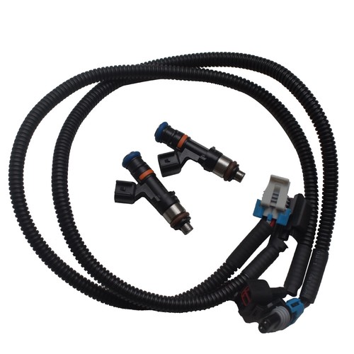 2x Fuel Injectors w/ Harness Fits Polaris Ranger 800 XP 800 Crew 800 2011-2014 - Picture 2 of 11