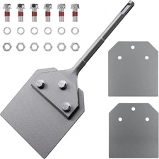 TOOVEM 4” SDS Plus Floor Scraper 4 x 10” Tile Removal Chisel Wall Scraper Tool