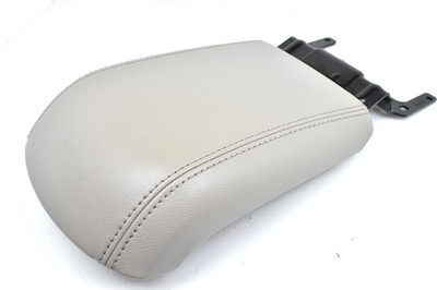 2013 2016 Ford Escape 13-18 C-Max Gray Center Console Lid Armrest Leather OEM