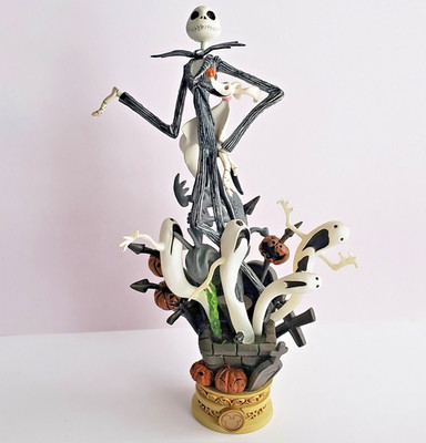 Jack Zero Lighted Fountain Ghosts Nightmare Before Christmas Disney Figure