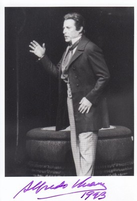 Alfredo Kraus 10x15 cm Signiertes Vintage Foto | Autogramm / Autograph [EW]