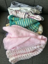 0-3 Months Knitted Cardigan and Full Zipper Sleepsuit Bundle VGC Baby Girl Next+